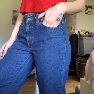 Mid Rise High Sierra Jeans, Size 4.